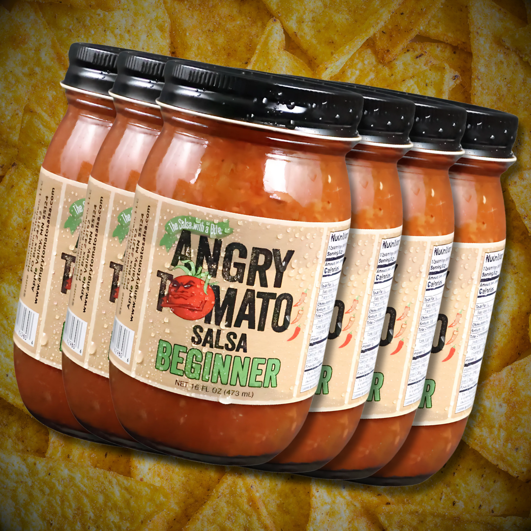 Beginner 6 Pack - Angry Tomato Salsa