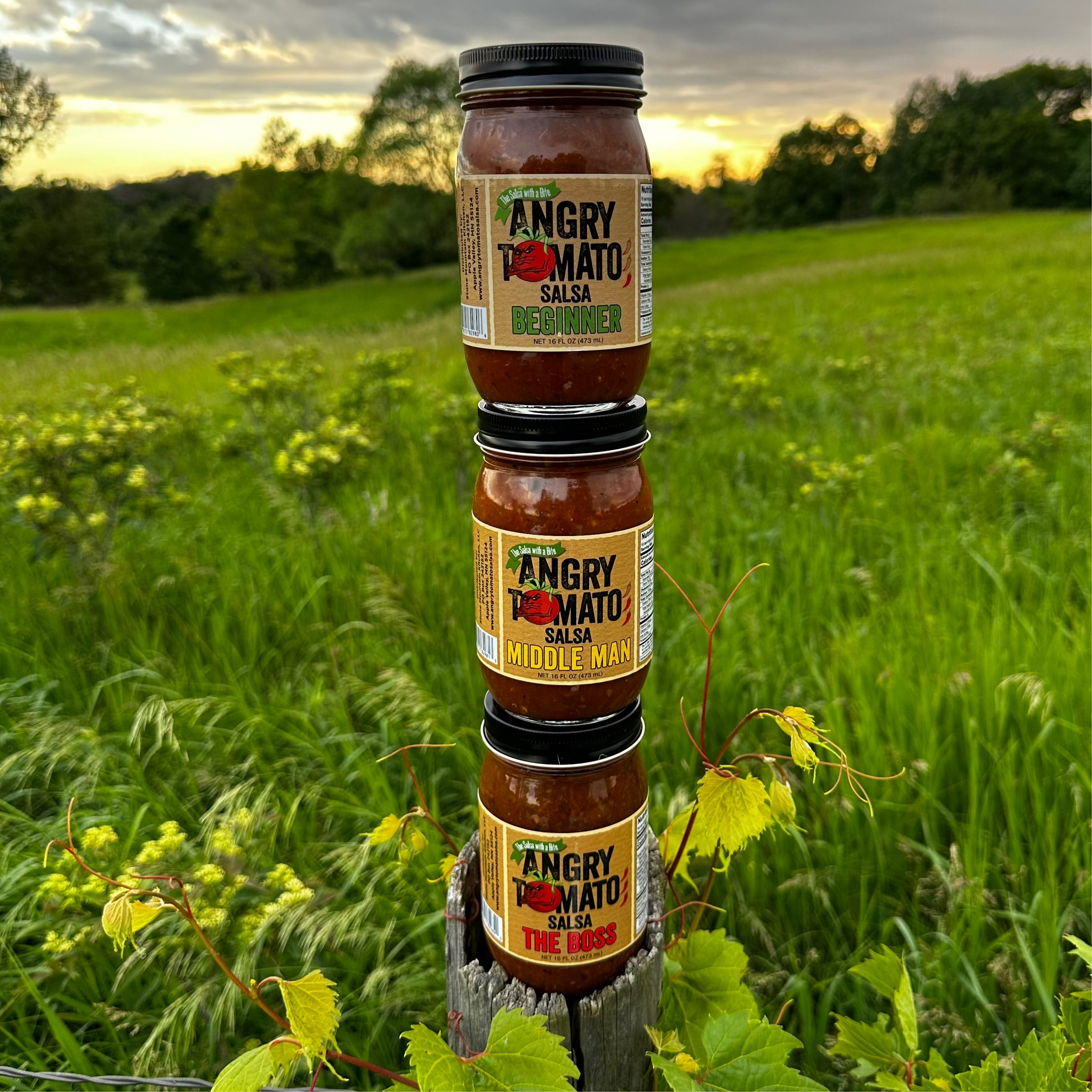 The Three Amigos Nature - Angry Tomato Salsa