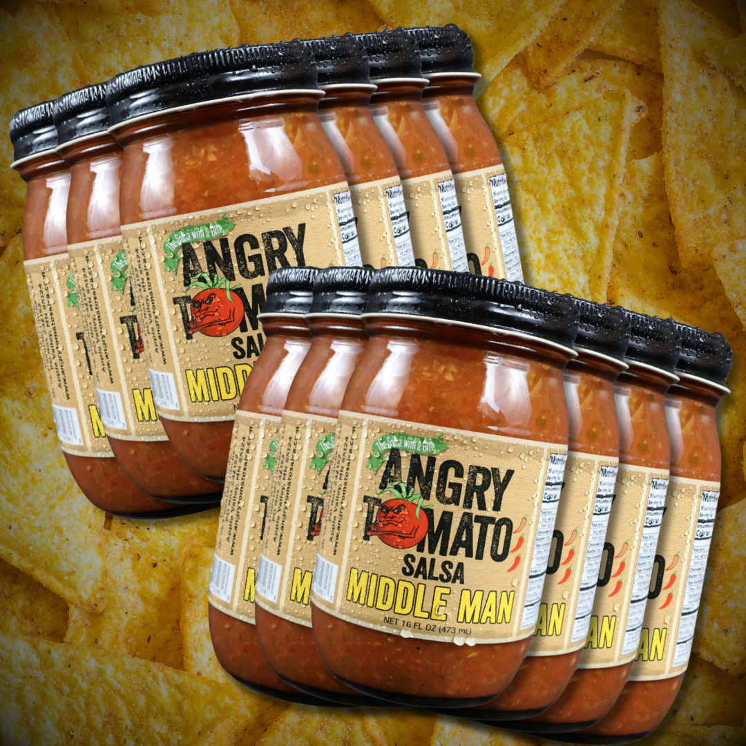 Middleman 12 Pack - Angry Tomato Salsa