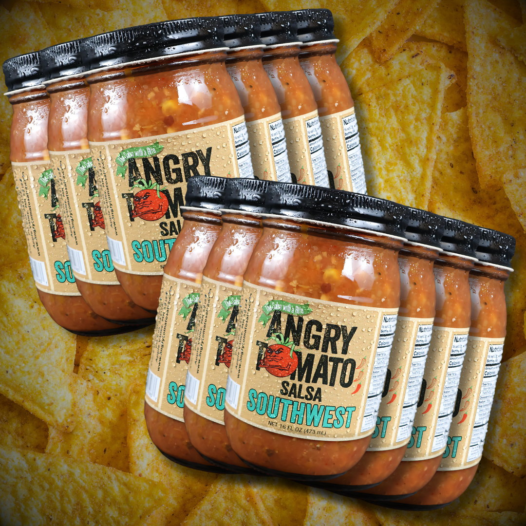 Southwest 12 Pack - Angry Tomato Salsa