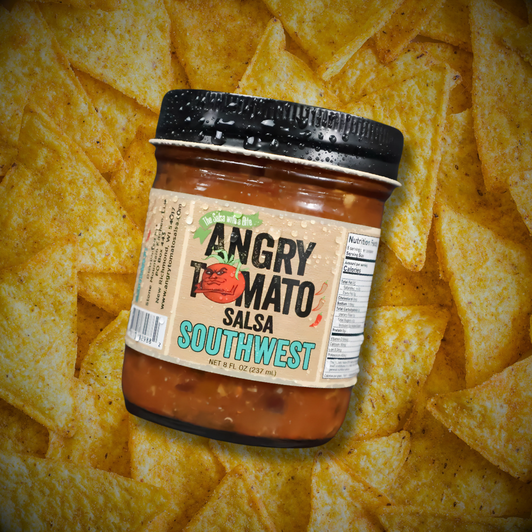 Southwest Single 8oz - Angry Tomato Salsa