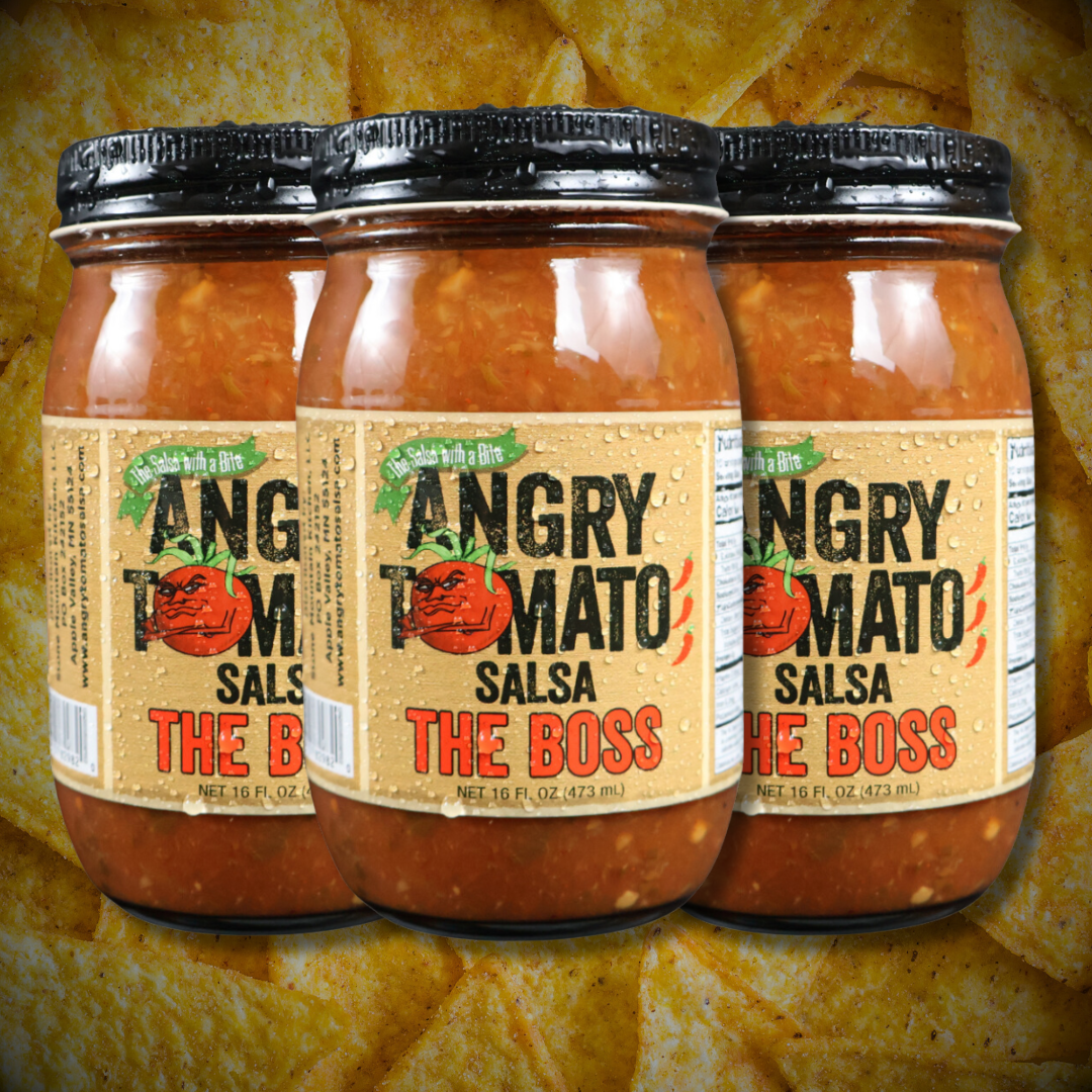 The Boss 3 Pack - Angry Tomato Salsa