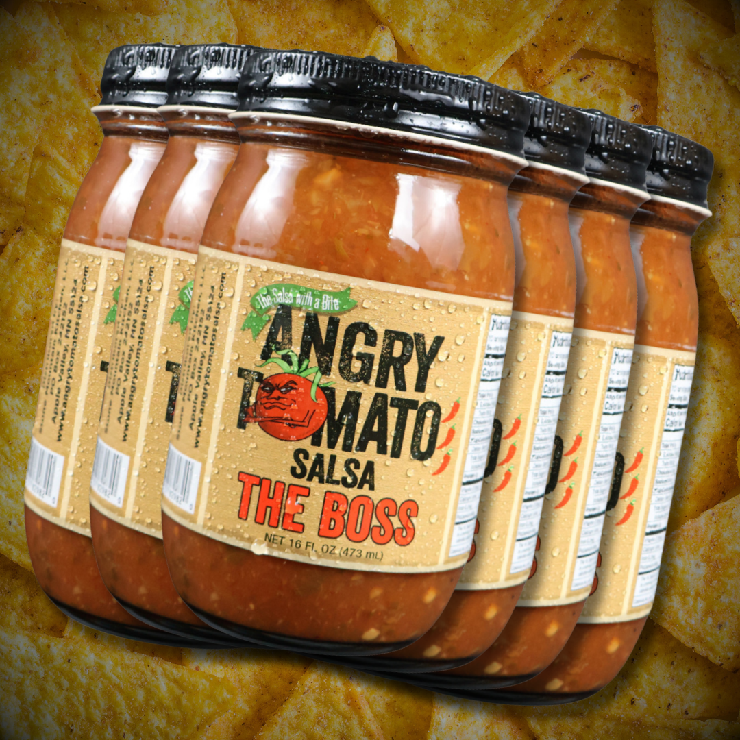 The Boss 6 Pack - Angry Tomato Salsa